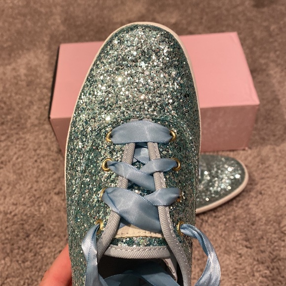 NWT Kate Spade x Keds Champion Glitter Shoes. Size 7.5 - Picture 5 of 6